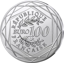 France 75 ans de Snoopy - 100 Euros Argent 2025