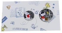 France 75 ans de Snoopy - DUO 50 Euros + 10 Euros Argent Couleur 2025