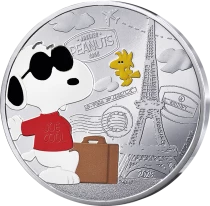 France 75 ans de Snoopy - DUO 50 Euros + 10 Euros Argent Couleur 2025