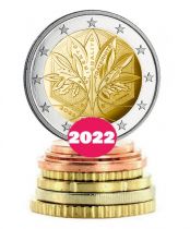 France 8 pièces série Euros 2022 FRANCE