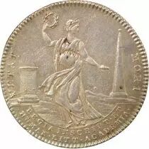France Ac. Roy. des Inscriptions, Louis XVI - Silver Token - 1786/0