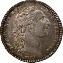 France ACADEMIE ROYALE DES SCIENCES, LOUIS XVI  JETON ARGENT EMISSION DE 1775
