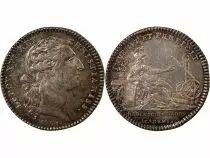 France Académie Royale des Sciences, Louis XVI  Jeton Argent Emission De 1775