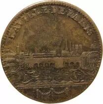 France Administration Municipale De Paris, Louis XIV - Jeton Cuivre 1643 / 1715