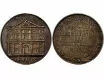 France Ambassade De France A Rome  Jeton Argent 1875