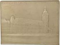 France Ass. Gle. des Actionnaires - Cie. des Chemins de Fer Paris-Lyon-Méditerranée  - Plaque Argent