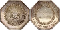 France Assurances La Compagnie du Soleil - 1829 - Silver