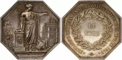 France Assurances le Nord - 1840 - Silver