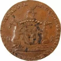 France Auvergne, Prévôt De La Monnaie De Riom  Jeton Cuivre 1693