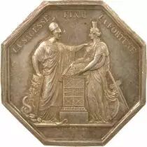 France Bank of France -Silver Token - Year VIII, Horn Punchmark (after 1879)