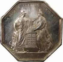 France Banque De France - Jeton Argent Poinçon Main (1845-1860)