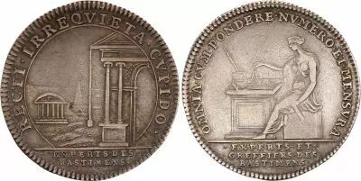 France B�timents du Roi - Jur�s experts et greffiers des b�timents - ND - Silver