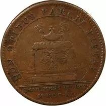 France Bâtiments Du Roi, Louis XIV - Jeton Cuivre 1711