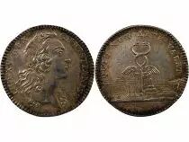 France Bâtiments Du Roi, Louis XV - Jeton Argent Émission De 1741