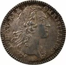 France Bâtiments Du Roi, Louis XV - Jeton Argent Émission De 1741