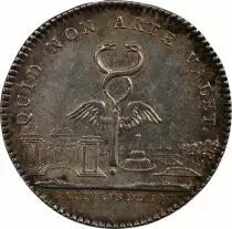 France Bâtiments Du Roi, Louis XV - Jeton Argent Émission De 1741