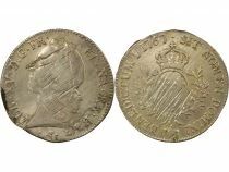 France Bearn, Louis XV - Silver Ecu, with Headband - 1767 Pau, Treasure Trove of the Sauvionni&egrave;res
