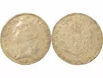 France Bearn, Louis XV - Silver Ecu with Headband - 1766 Pau