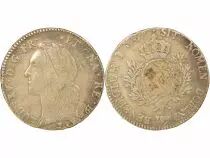 France Bearn, Louis XV - Silver Ecu with Headband - 1769 Pau