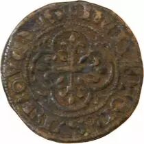 France Berry  Jeton De Compte Au Mouton Crucifère  XVe Siècle  F.9429 Var.