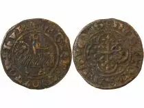 France Berry  Jeton De Compte Au Mouton Crucifère  XVe Siècle  F.9429 Var.