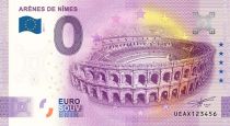 France Billet 0 euro Souvenir -  Les Arènes de Nîmes 2021