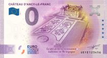 France Billet 0 Euro Souvenir - Château d\'Ancy-le-Franc - France 2022