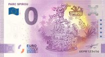 France Billet 0 Euro Souvenir - Parc Spirou - France 2022