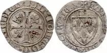 France Blanc Guénar, Charles VI - ND (1380-1422) - Crémieux - Point 1er