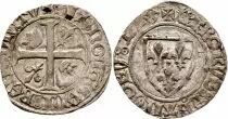 France Blanc Gu&eacute;nar, Charles VI - ND (1380-1422) - La Rochelle Point 9em