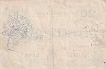 France Bon Communal 20 Francs - Ville de Marchiennes - 1915 - S&eacute;rie 1 N&deg;15514