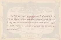 France Bon de 1 franc - Le Havre Chamber of Commerce- 1916 - Number 130492