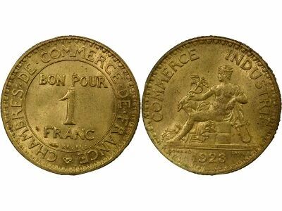 France Bon pour  Franc, Chamber of Commerce - 1923 Paris