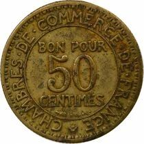 France Bon pour 50 Centimes, Chambre de Commerce - 1929 Paris