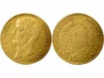 France Bonaparte - 40 Gold Francs, Consulate - Year 12 A Paris