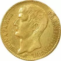 France Bonaparte - 40 Gold Francs, Consulate - Year 12 A Paris