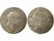 France Bonaparte - Quart de Franc Argent - An 12 A Paris