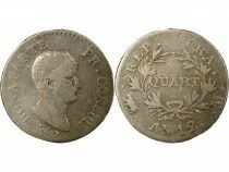 France Bonaparte - Silver Quater Franc - Year 12 M Toulouse