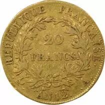 France Bonaparte Ier Consul - 20 Francs Or - An 12 A Paris