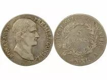 France Bonaparte Ier Consul - 5 Francs Argent - An XI A Paris