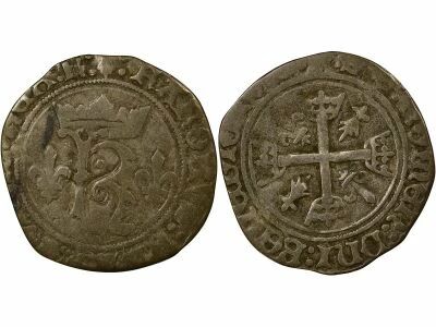 France Bretagne, Charles VIII - Karolus 1491 / 1498 R Rennes