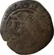 France Bretagne, Charles VIII - Liard au Dauphin - 1491 / 1498 Rennes