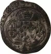 France Britanny, Charles VIII - Blanc with Crown - 1491 / 1498 Nantes