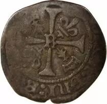 France Britanny, Charles VIII - Liard with Dolphin - 1491 Rennes