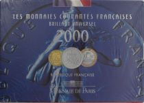 France BU.2000 Coffret BU 2000 - Monnaies Courantes