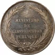 France Bureau D\'Administration Des Lycées - Jeton Argent - Poinçon Abeille (1860-1879)