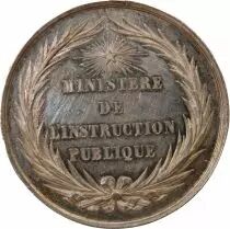 France Bureau D\'Administration Des Lycées - Jeton Argent - Poinçon Abeille (1860-1879)