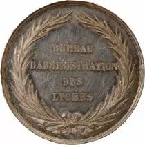 France Bureau D\'Administration Des Lycées - Jeton Argent - Poinçon Abeille (1860-1879)