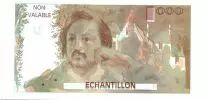 France CADEAU - ECHANTILLON 100 Francs Balzac (type 100F Delacroix)