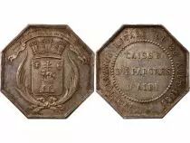 France Caisse D\'Epargne D\'Albi - Jeton Argent Poinçon Abeille (1860-1880)